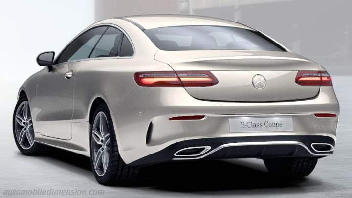 Mercedes-Benz E Coupé 2017 bagageutrymme