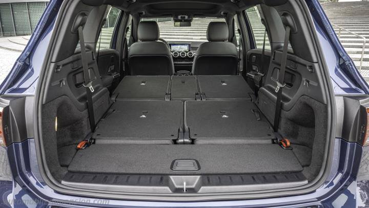 Mercedes-Benz EQB 2022 boot space