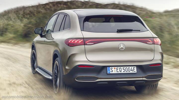 Mercedes-Benz EQE SUV 2023 boot space