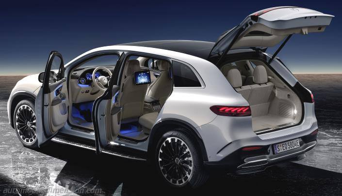 Mercedes-Benz EQS SUV 2022 boot space