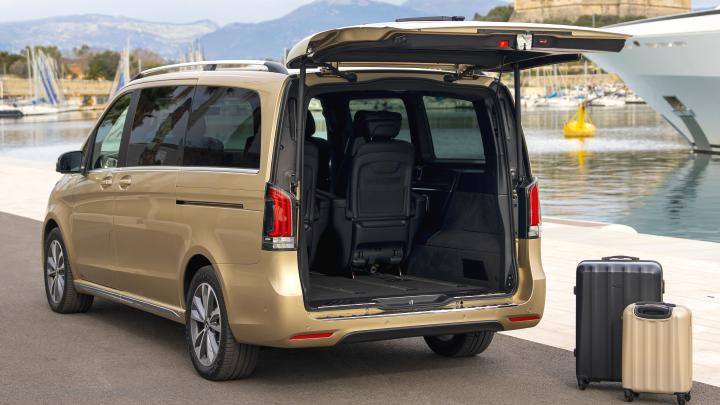 Mercedes-Benz EQV xlg 2024 Kofferraumvolumen