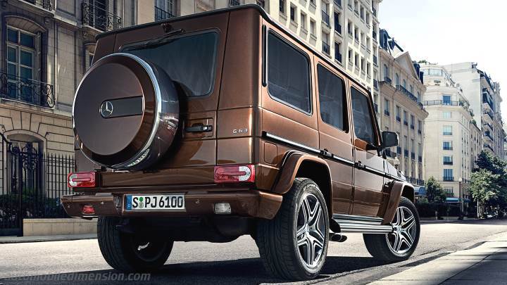 Mercedes-Benz G 2012 boot space