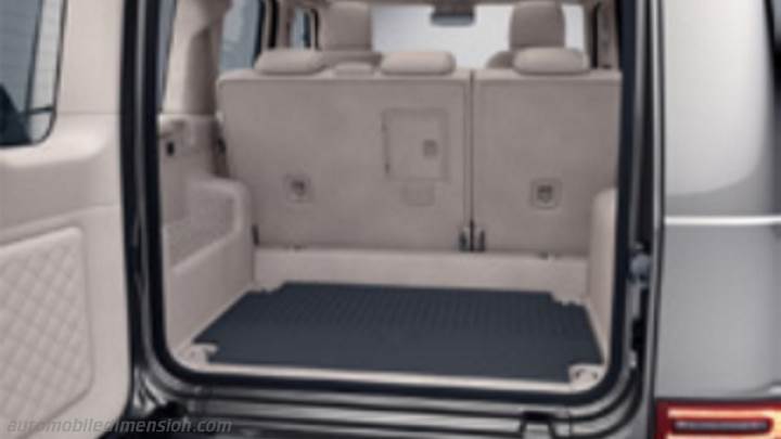 Mercedes-Benz G 2018 boot space