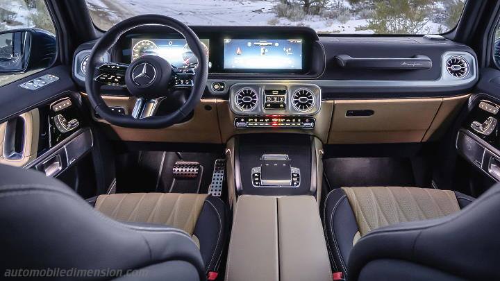 Mercedes-Benz G 2024 dashboard