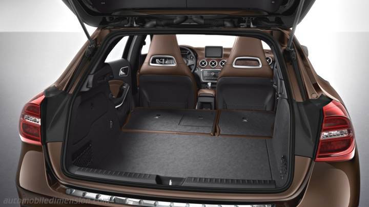 Mercedes Benz Gla 2014 Dimensions Boot Space And Interior