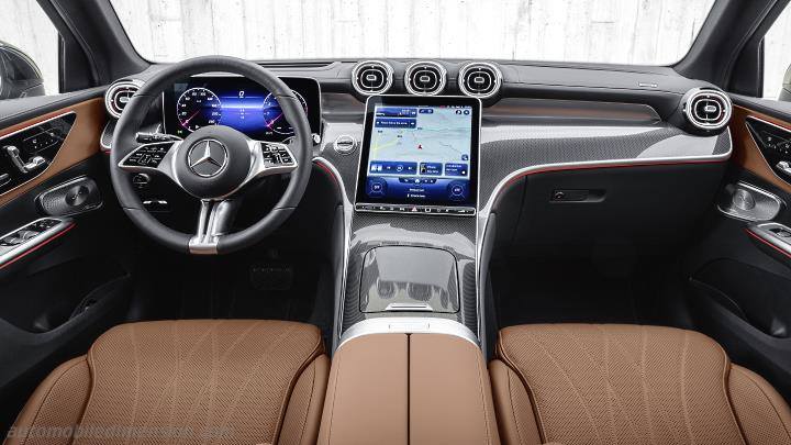 Mercedes-Benz GLC SUV 2023 dashboard
