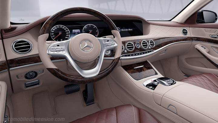 Mercedes-Benz S 2017 instrumentbräda