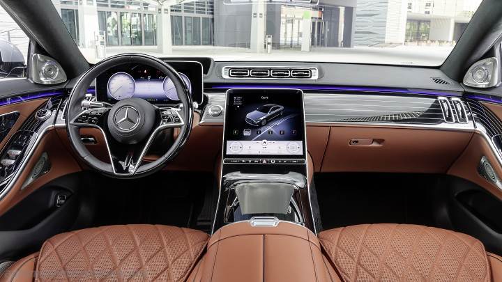 Mercedes-Benz S 2021 instrumentbräda