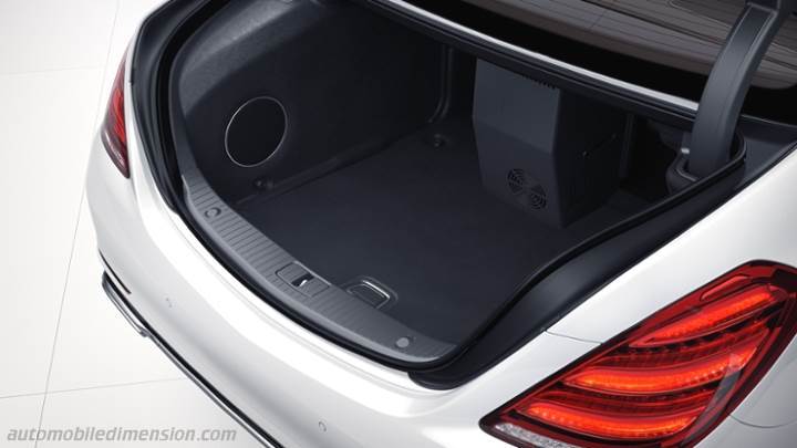 Mercedes-Benz S lg 2017 boot space