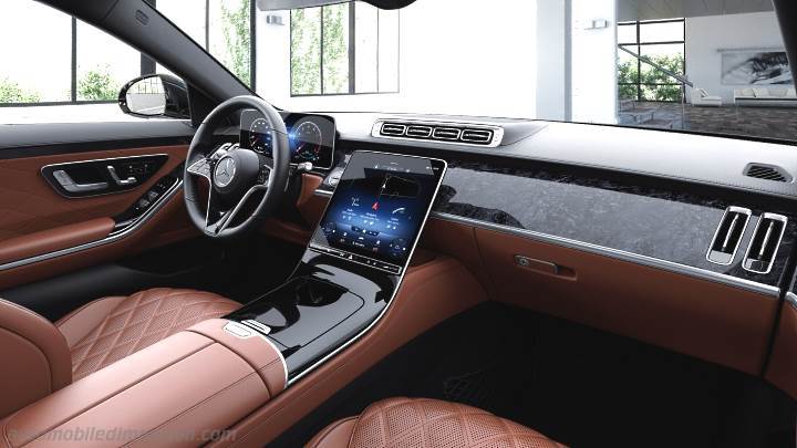 Mercedes-Benz S lg 2021 dashboard