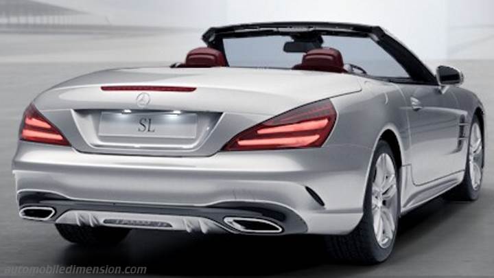 Mercedes-Benz SL 2016 bagageutrymme