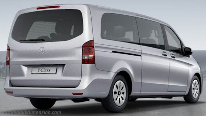 Mercedes-Benz V xlg 2014 bagageutrymme