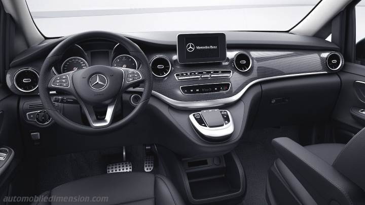 Mercedes-Benz V xlg 2019 instrumentbräda