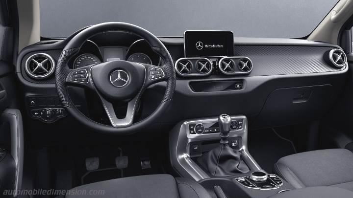 Mercedes-Benz X 2018 dashboard