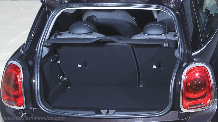 MINI 3-door 2014 boot space