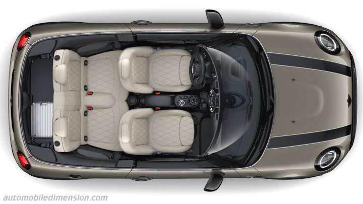 MINI 3-door 2021 boot space