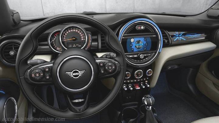 MINI Cabrio 2018 dashboard