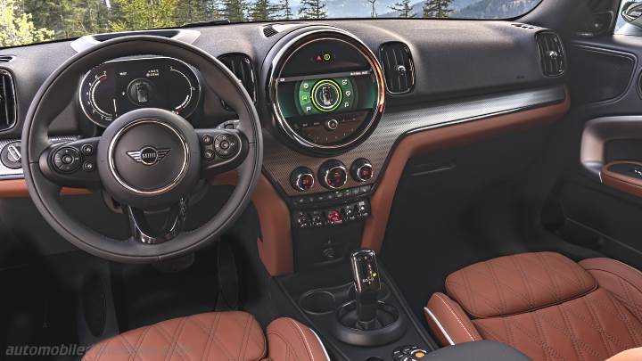 MINI Countryman 2021 dashboard