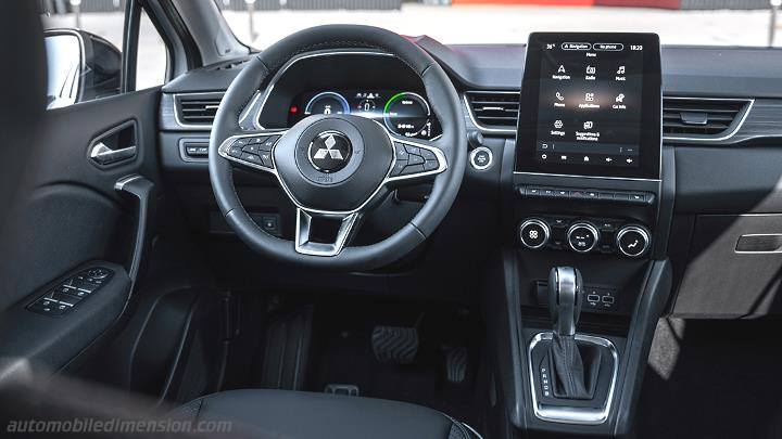 Mitsubishi ASX 2023 dashboard