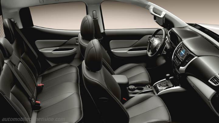 Mitsubishi L200 2015 interior