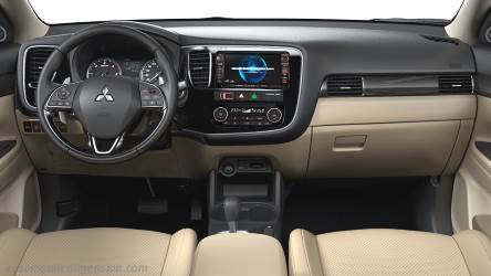 Mitsubishi Outlander 2016 dashboard