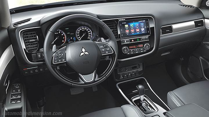 Mitsubishi Outlander Dimensions And Boot Space Hybrid And Thermal