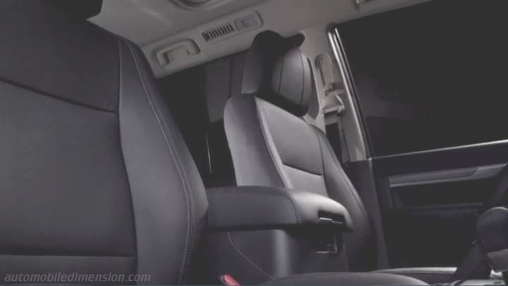 Mitsubishi Pajero 3p 2015 interieur