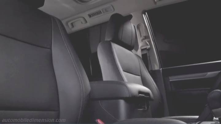 Intérieur Mitsubishi Pajero 3p 2015