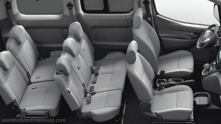 Intérieur Nissan Evalia 2012