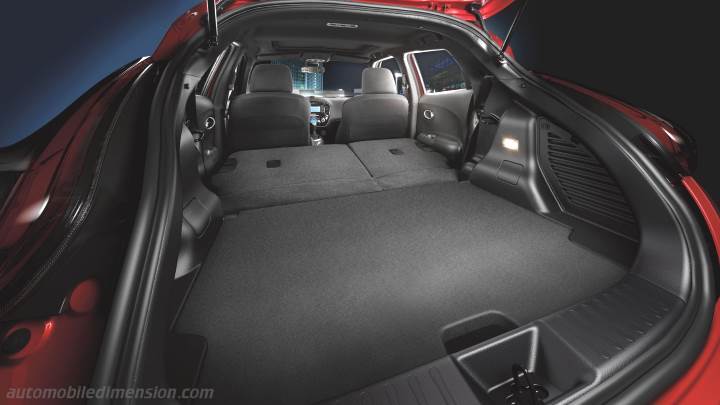 Nissan Juke 2014 boot space