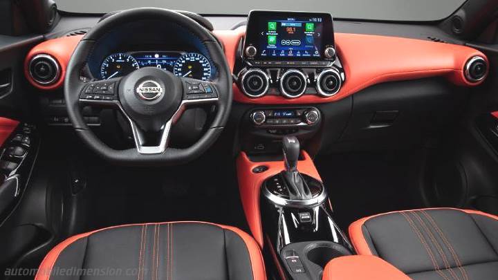 Nissan Juke 2020 dashboard