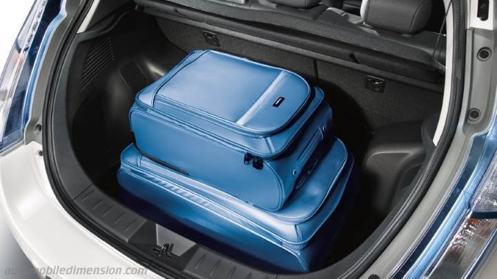 Nissan Leaf 2013 bagageutrymme