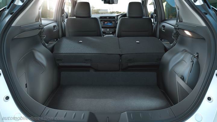 Nissan Leaf 2018 boot space