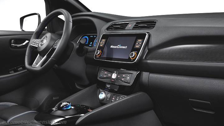 Nissan Leaf 2018 Abmessungen Kofferraumvolumen Und Innenraum