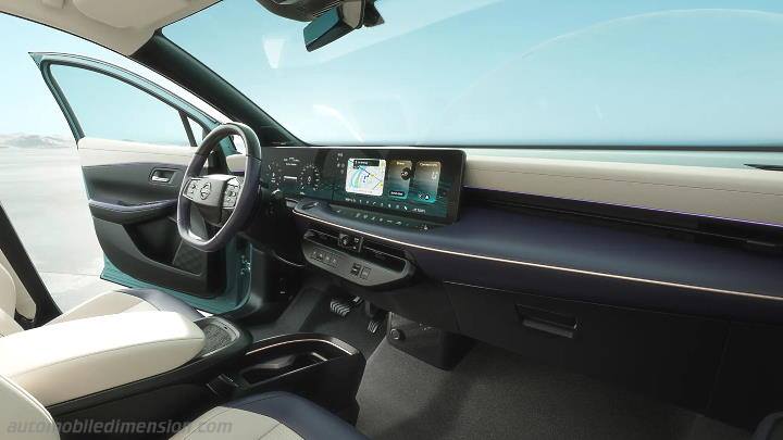Tableau de bord Nissan Leaf 2026