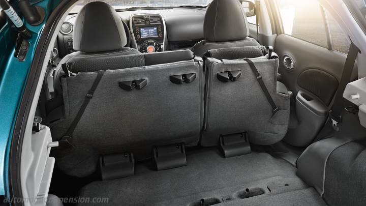 Nissan Micra 2013 boot space