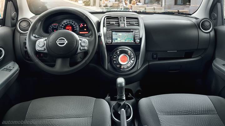 Nissan Micra 2013 dashboard