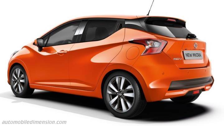 Nissan Micra 2017 Kofferraum