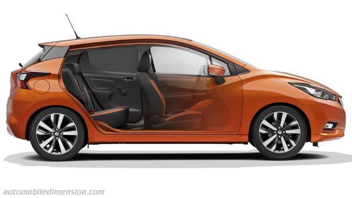 Nissan Micra 2017 interieur