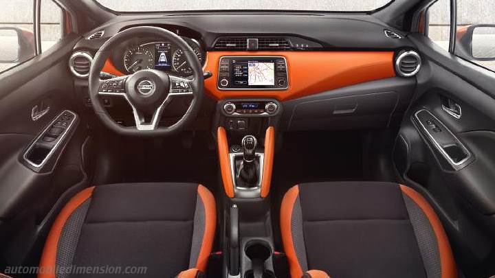 Nissan Micra 2021 dashboard