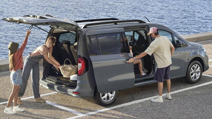 Volume coffre Nissan Townstar Evalia 2024