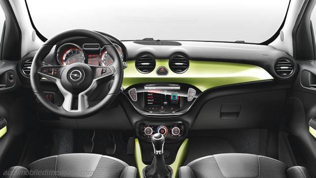 Opel Adam Dimensions Boot Space And Interior