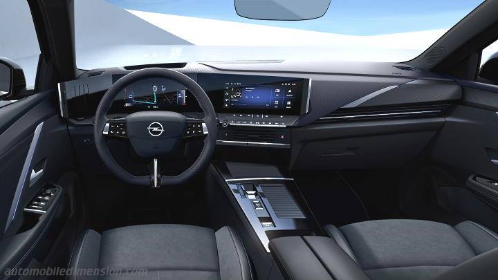 Opel Astra Sports Tourer 2022 dashboard