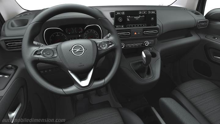 Opel Combo Life L2 2018 dashboard