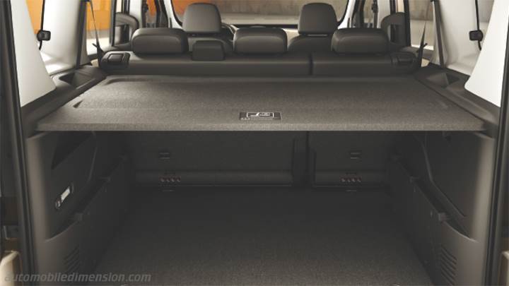 Opel Combo Tour 2012 boot space