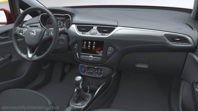 Opel Corsa 3p 2015 dashboard