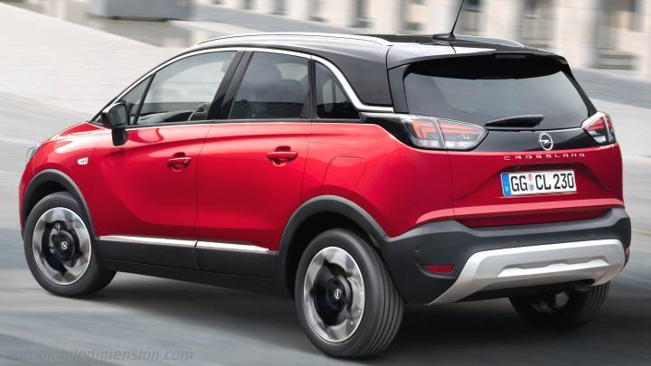Opel Crossland 2021 Kofferraumvolumen
