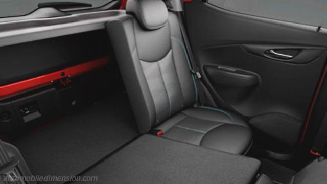 Opel Karl 2015 boot space