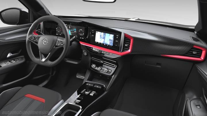 Opel Mokka 2021 dashboard