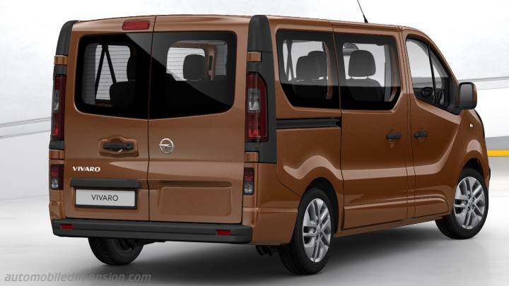 Opel Vivaro Combi 2015 kofferbak